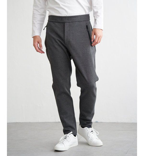 ikka「テックストレッチジップパンツ」|その他|