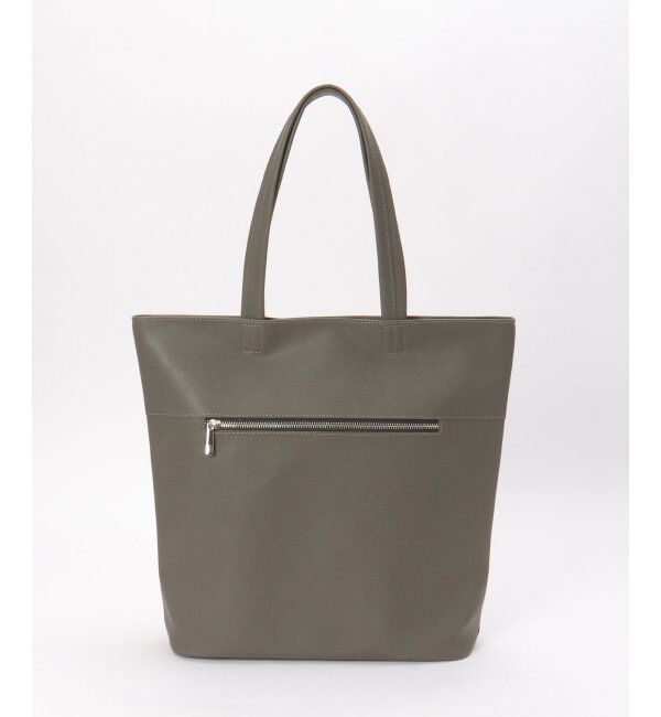 ikka「サフィアーノタッチトートバッグ」|その他|モカ