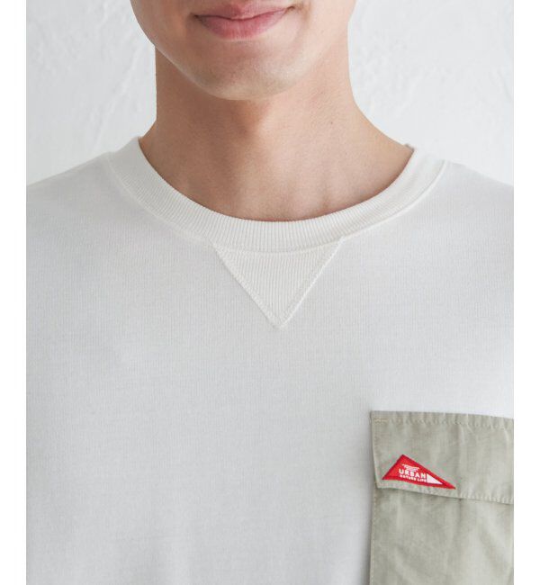 ikka「URBAN NATURE LIFE アーバンネイチャーライフ ワンポイントポケットTシャツ」|Tシャツ・カットソー|