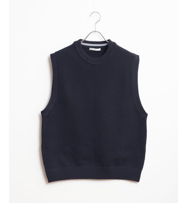 ikka「GOKU楽ニットカルゼベスト」|ニット・セーター|