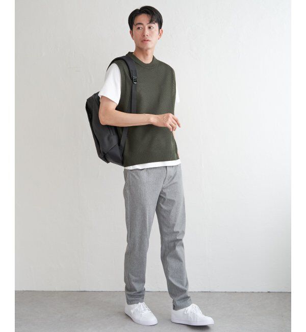 ikka「GOKU楽ニットカルゼベスト」|ニット・セーター|