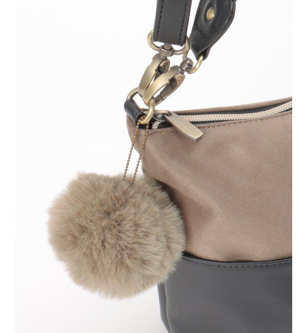 ikka「バイカラー2WAYジップショルダーバッグ」|その他|