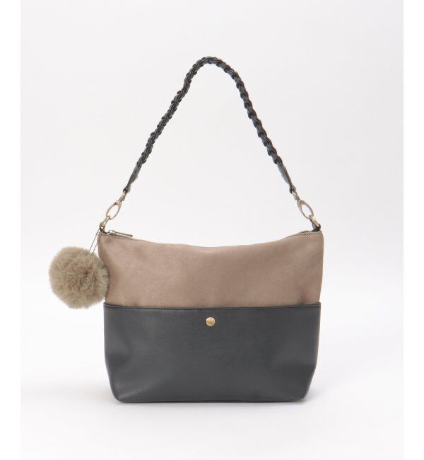 ikka「バイカラー2WAYジップショルダーバッグ」|その他|