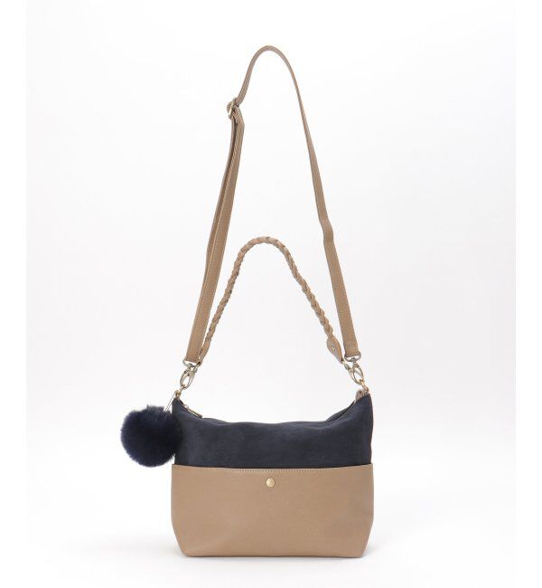 ikka「バイカラー2WAYジップショルダーバッグ」|その他|