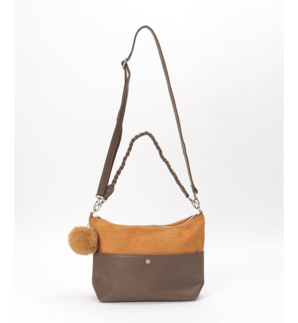 ikka「バイカラー2WAYジップショルダーバッグ」|その他|