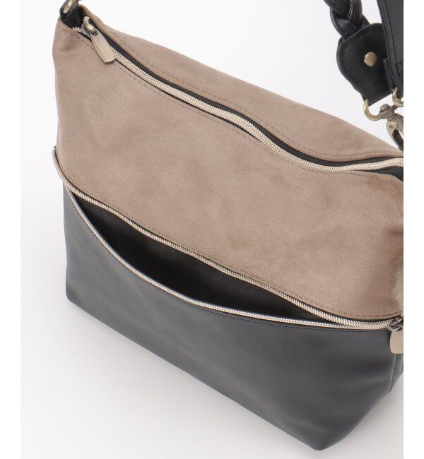 ikka「バイカラー2WAYジップショルダーバッグ」|その他|