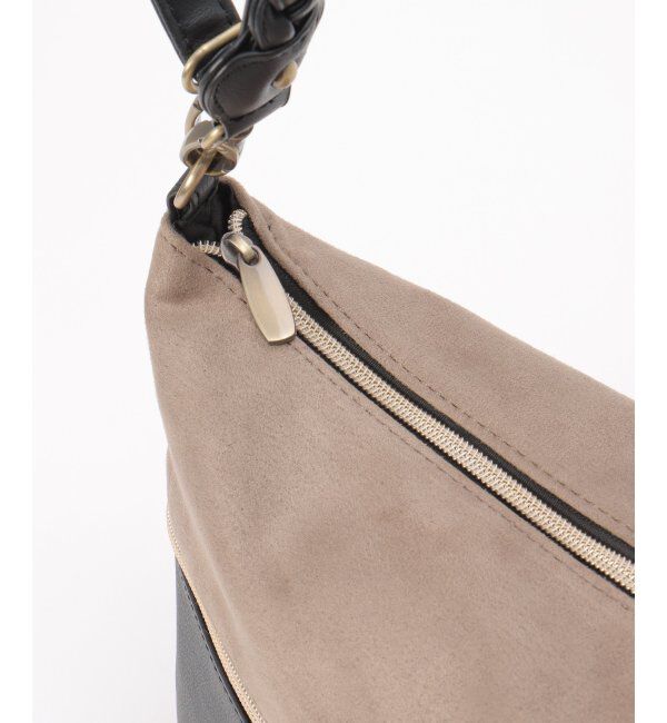 ikka「バイカラー2WAYジップショルダーバッグ」|その他|