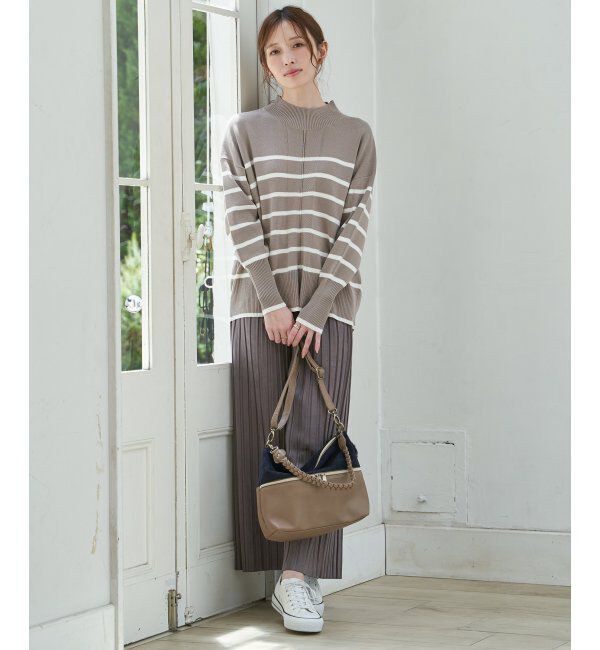 ikka「バイカラー2WAYジップショルダーバッグ」|その他|