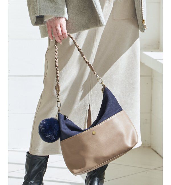 ikka「バイカラー2WAYジップショルダーバッグ」|その他|