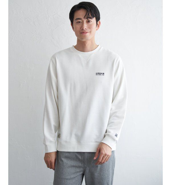 ikka「URBAN NATURE LIFE アーバンネイチャーライフ スウェットプルオーバー」|パーカー|