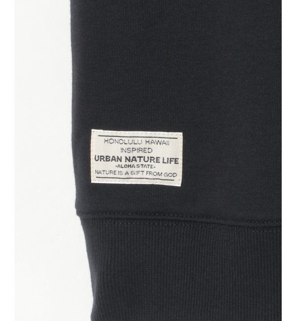 ikka「URBAN NATURE LIFE アーバンネイチャーライフ スウェットプルオーバー」|パーカー|