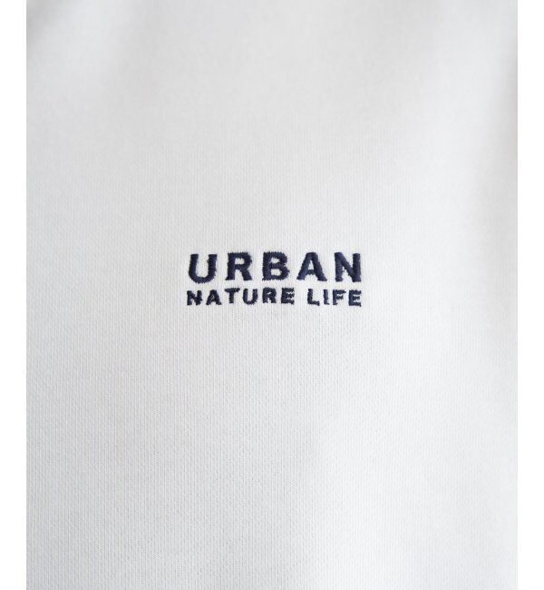 ikka「URBAN NATURE LIFE アーバンネイチャーライフ スウェットプルオーバー」|パーカー|
