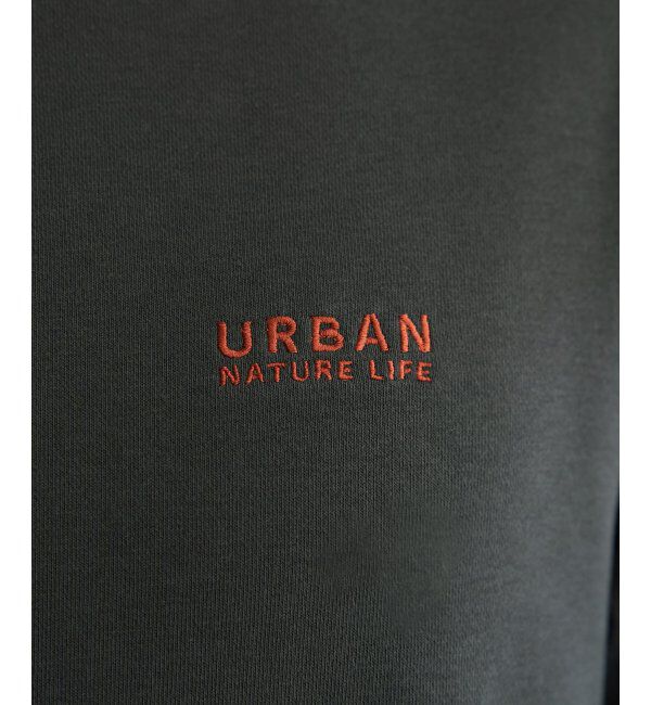 ikka「URBAN NATURE LIFE アーバンネイチャーライフ スウェットプルオーバー」|パーカー|