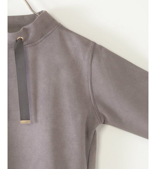 ikka kids「フェイクスエードサイドジップ使いプルオーバー（120~160cm）」|Tシャツ・カットソー|