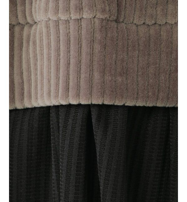 ikka kids「カットコール裾チュールプルオーバー」|Tシャツ・カットソー|