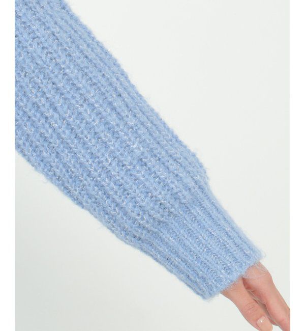 Lbc with Life「ふんわりケーブルニット」|カーディガン|