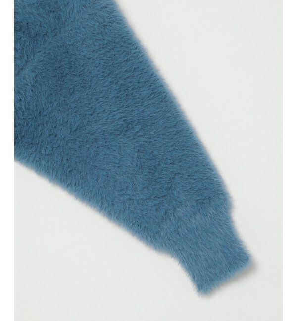 Lbc with Life「フェザーヤーンニットジャケット」|ブルゾン・スタジャン|