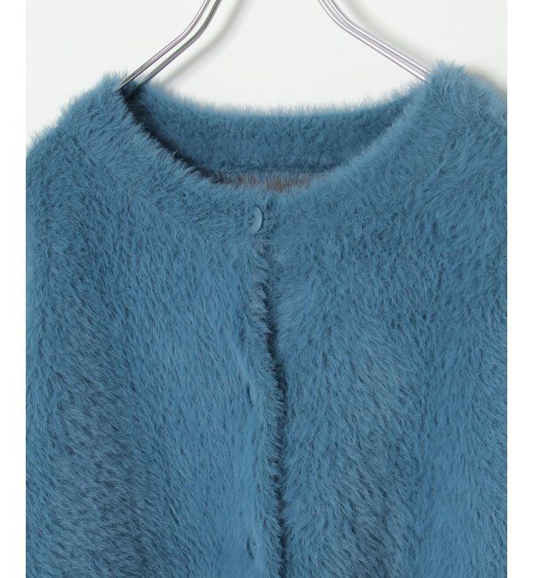 Lbc with Life「フェザーヤーンニットジャケット」|ブルゾン・スタジャン|