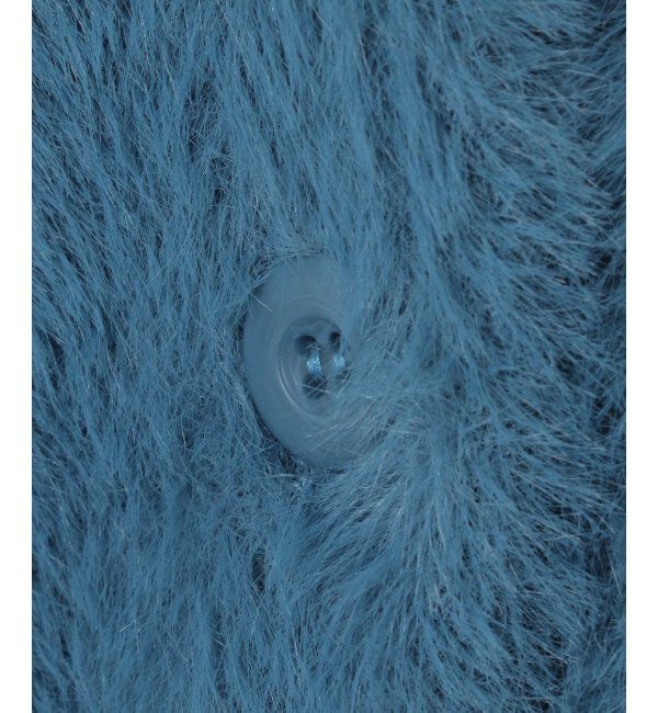 Lbc with Life「フェザーヤーンニットジャケット」|ブルゾン・スタジャン|