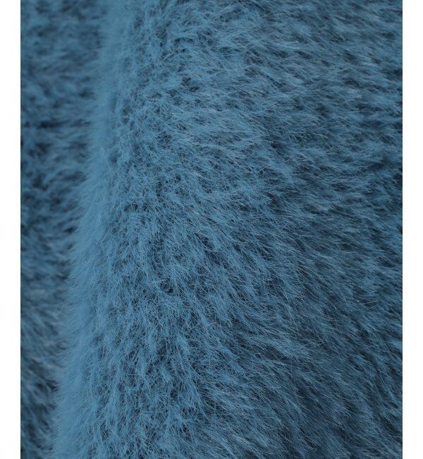 Lbc with Life「フェザーヤーンニットジャケット」|ブルゾン・スタジャン|