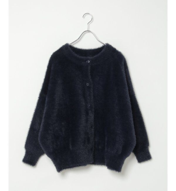 Lbc with Life「フェザーヤーンニットジャケット」|ブルゾン・スタジャン|