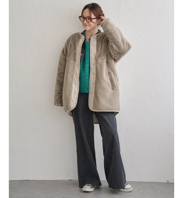 Lbc with Life「リバーシブルファーキルトコート」|その他|