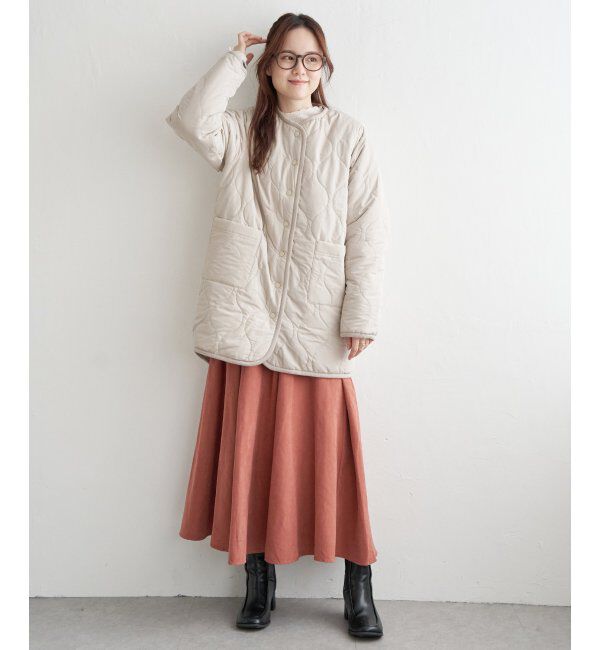 Lbc with Life「リバーシブルファーキルトコート」|その他|