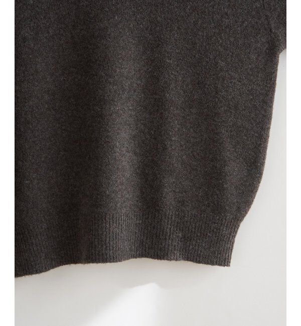 Lbc with Life「ポロ襟スキッパーニット」|カーディガン|