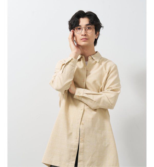  「Zoff|UNITED ARROWS|ボストン型 メガネ ｜ ユナイテッドアローズ ビジネス 軽量 レンズ交換券付」|メガネ|薄ブラウン