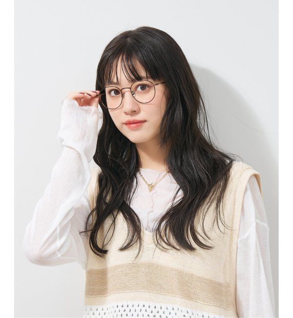  「Zoff|UNITED ARROWS|ボストン型 メガネ ｜ ユナイテッドアローズ ビジネス 軽量 レンズ交換券付」|メガネ|