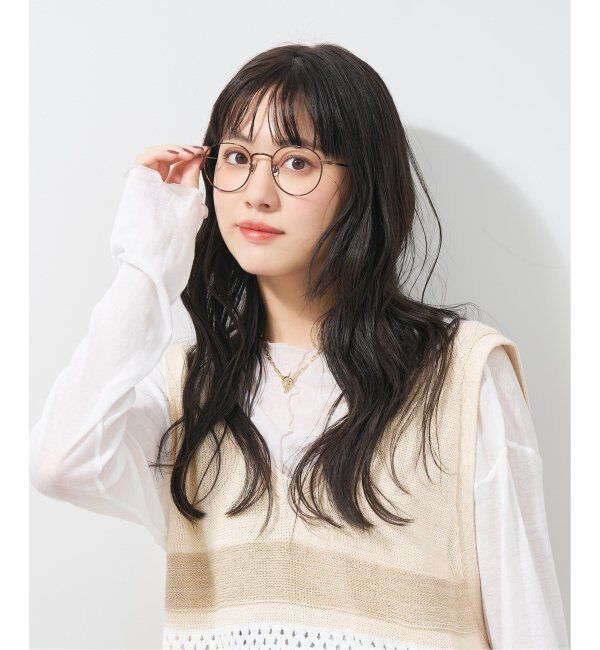  「Zoff|UNITED ARROWS|ボストン型 メガネ ｜ ユナイテッドアローズ ビジネス 軽量 レンズ交換券付」|メガネ|