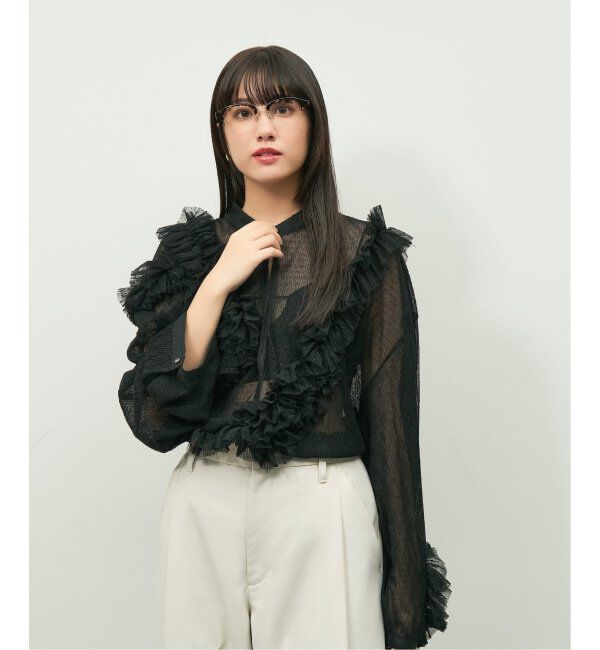  「Zoff｜Knuth Marf ボストン型 メガネ   伊達・度付きメガネ ユニセックス サーモント型   レンズ交換券付」|メガネ|