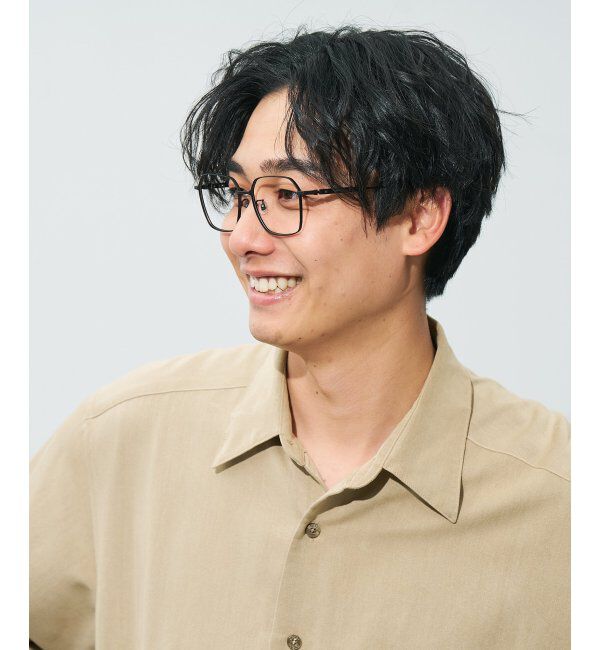  「ウエリントン型メガネ｜読書 レディース 女性用 大人可愛い 大理石｜Zoff｜CHIC レンズ交換券付」|メガネ|