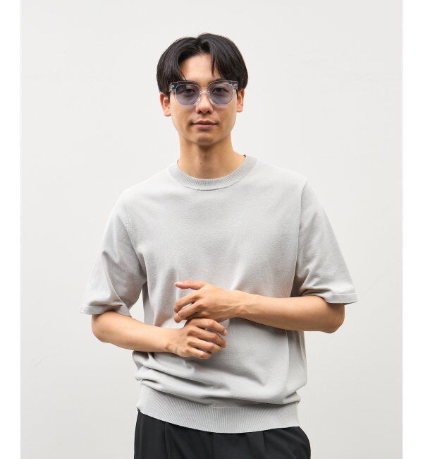  「SUNCUTGlasses/UV100%CUT サングラス ビッグシェイプ  カラーレンズ 紫外線対策 UVカット ユニセックス」|サングラス|