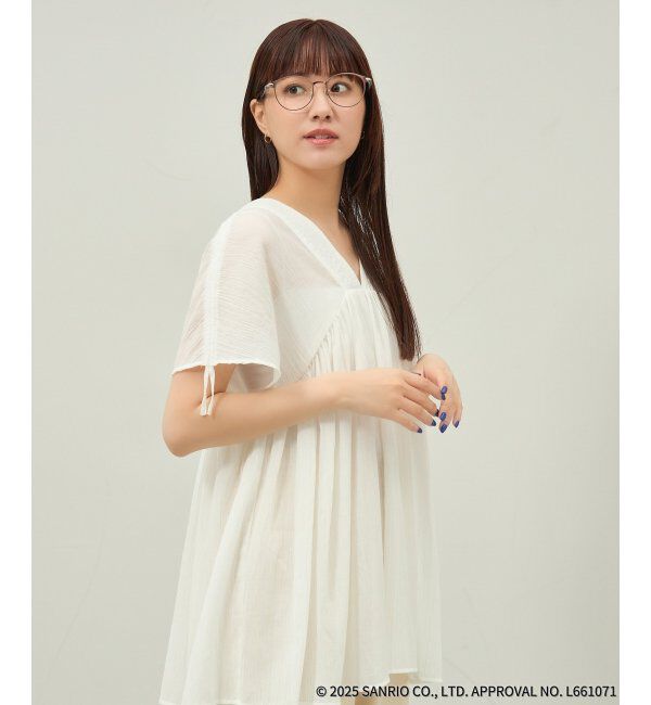  「Zoff｜はぴだんぶい 【タキシードサム モデル】メガネ｜伊達・度付きメガネ｜グッズ   レンズ交換券付」|メガネ|