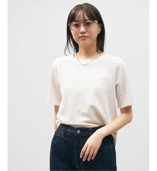  「Zoff｜AOI IHARA ウェリントン型 サングラス カラーレンズ 黒縁 クリアフレーム 紫外線対策 UVカット  」|サングラス|