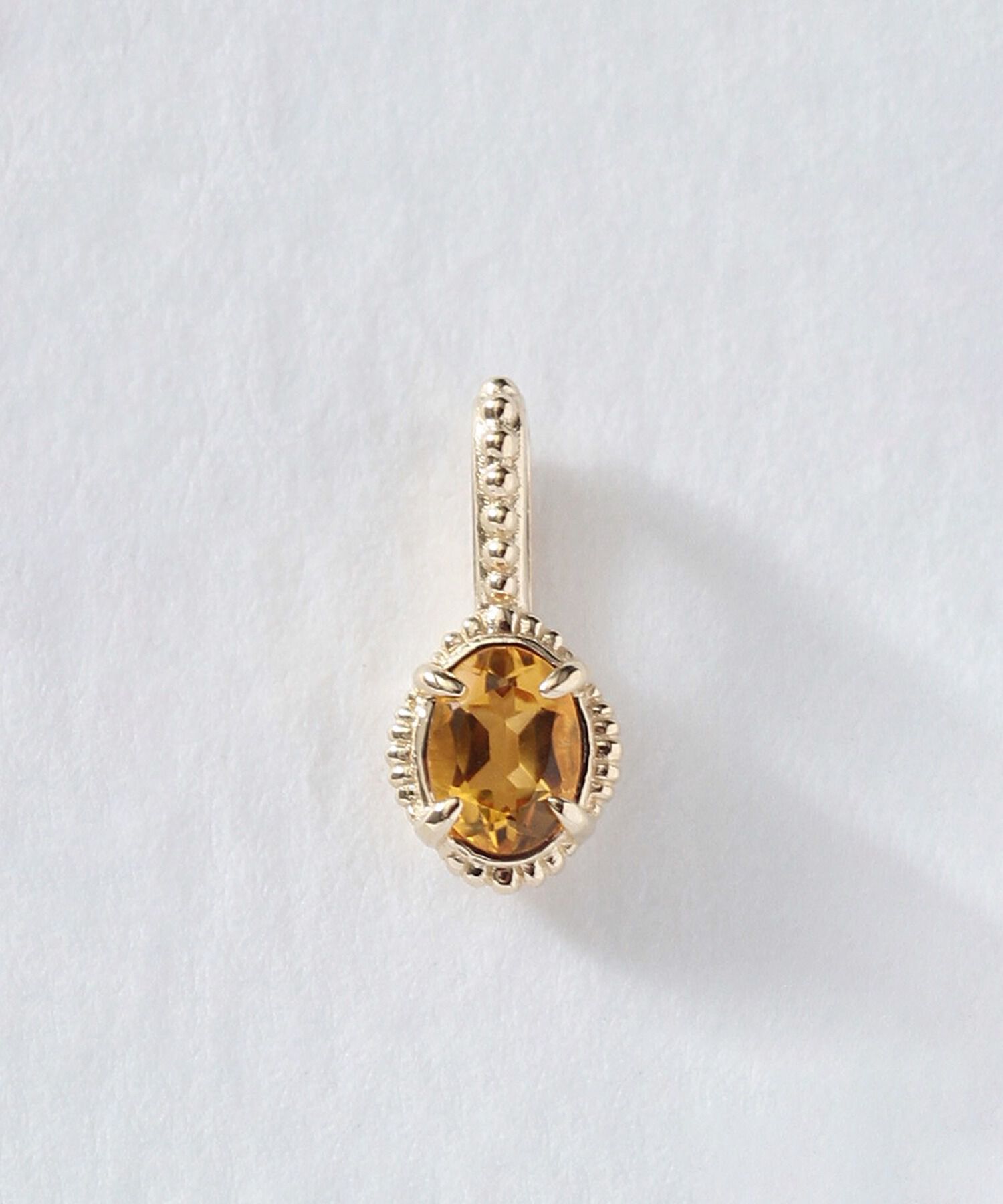  「K10 誕生石チャーム【ネックレスチャーム】1月・2月・3月・6月・8月・10月・11月・12月」|ネックレス|YEL