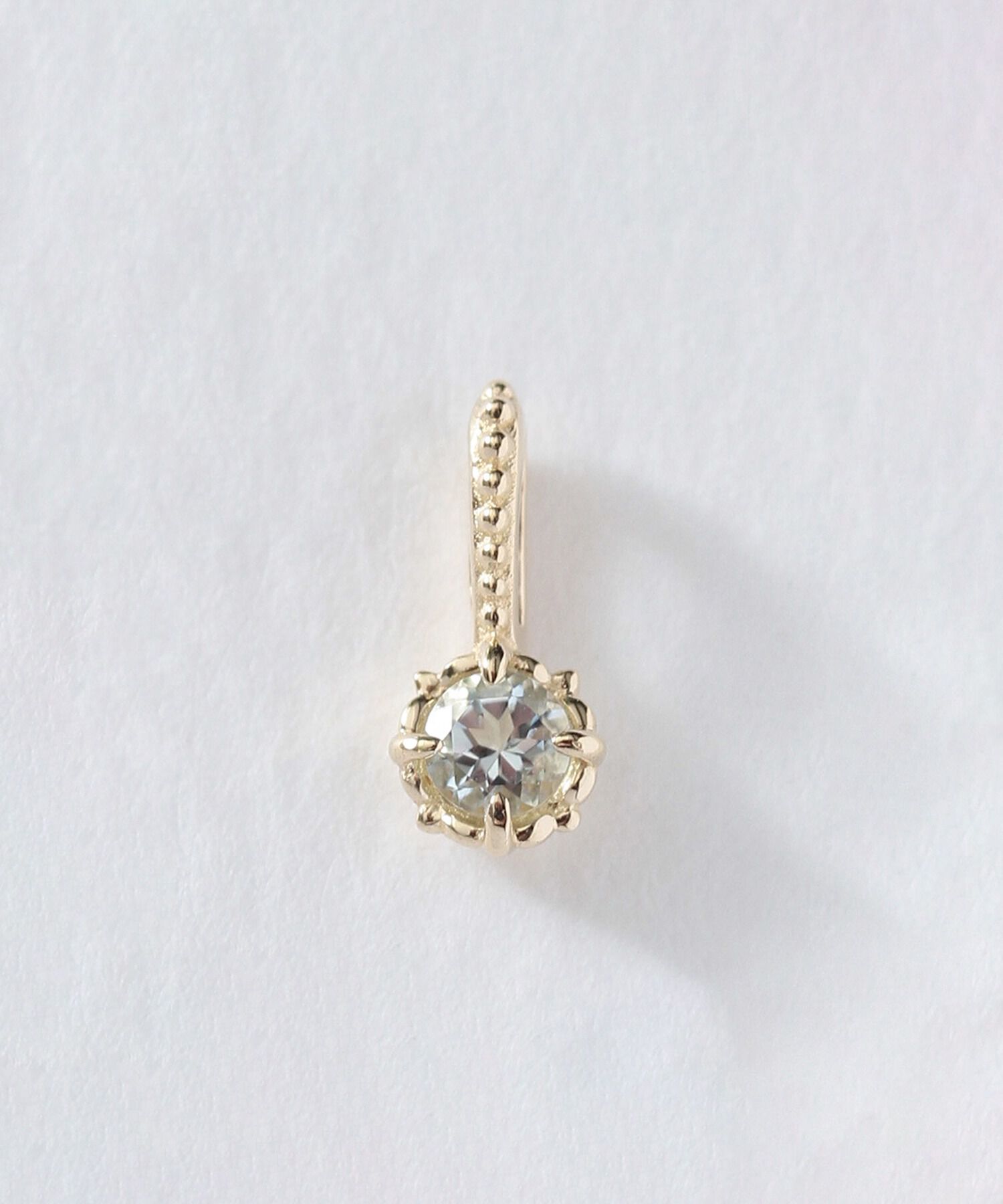  「K10 誕生石チャーム【ネックレスチャーム】1月・2月・3月・6月・8月・10月・11月・12月」|ネックレス|BLU