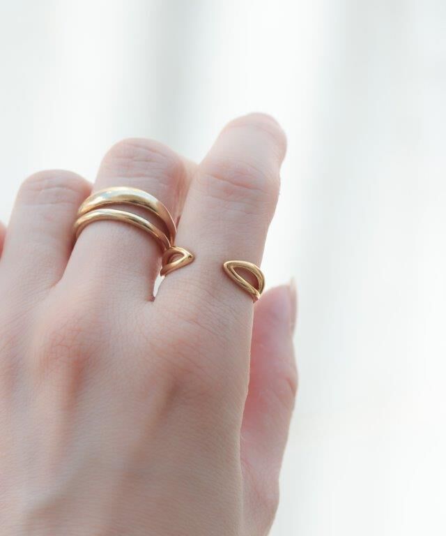  「Silver925 2WAY クロスリング」|リング|