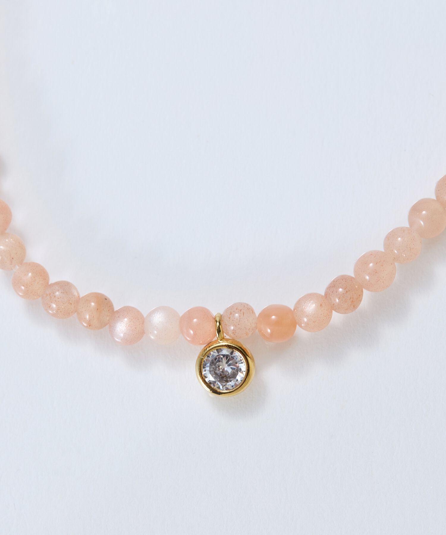 Phoebe「ウィスパーストーンブレスレット　ピンク/天然石」|ブレスレット・バングル|