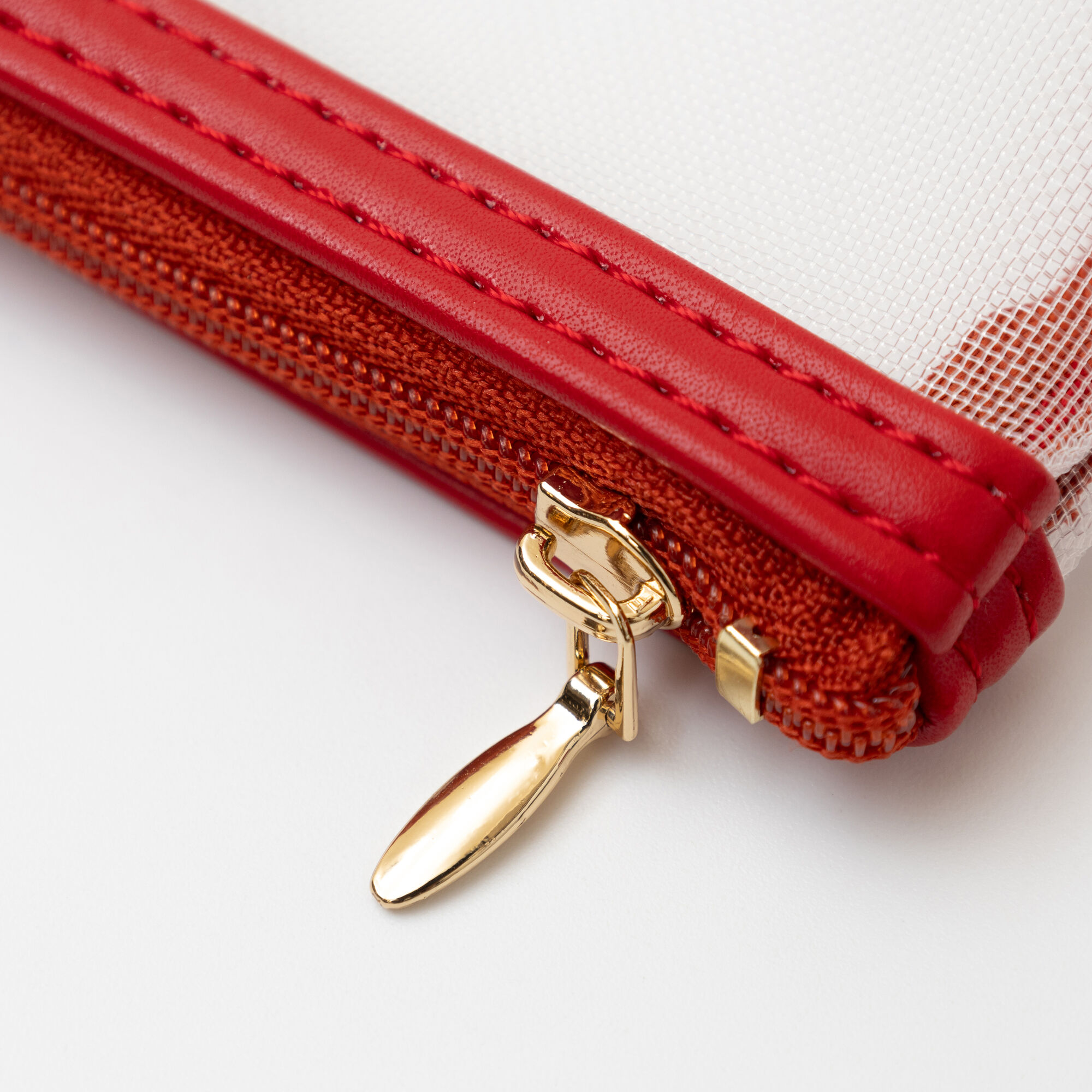  「FEDELE MESH フラットポーチ」|ポーチ|