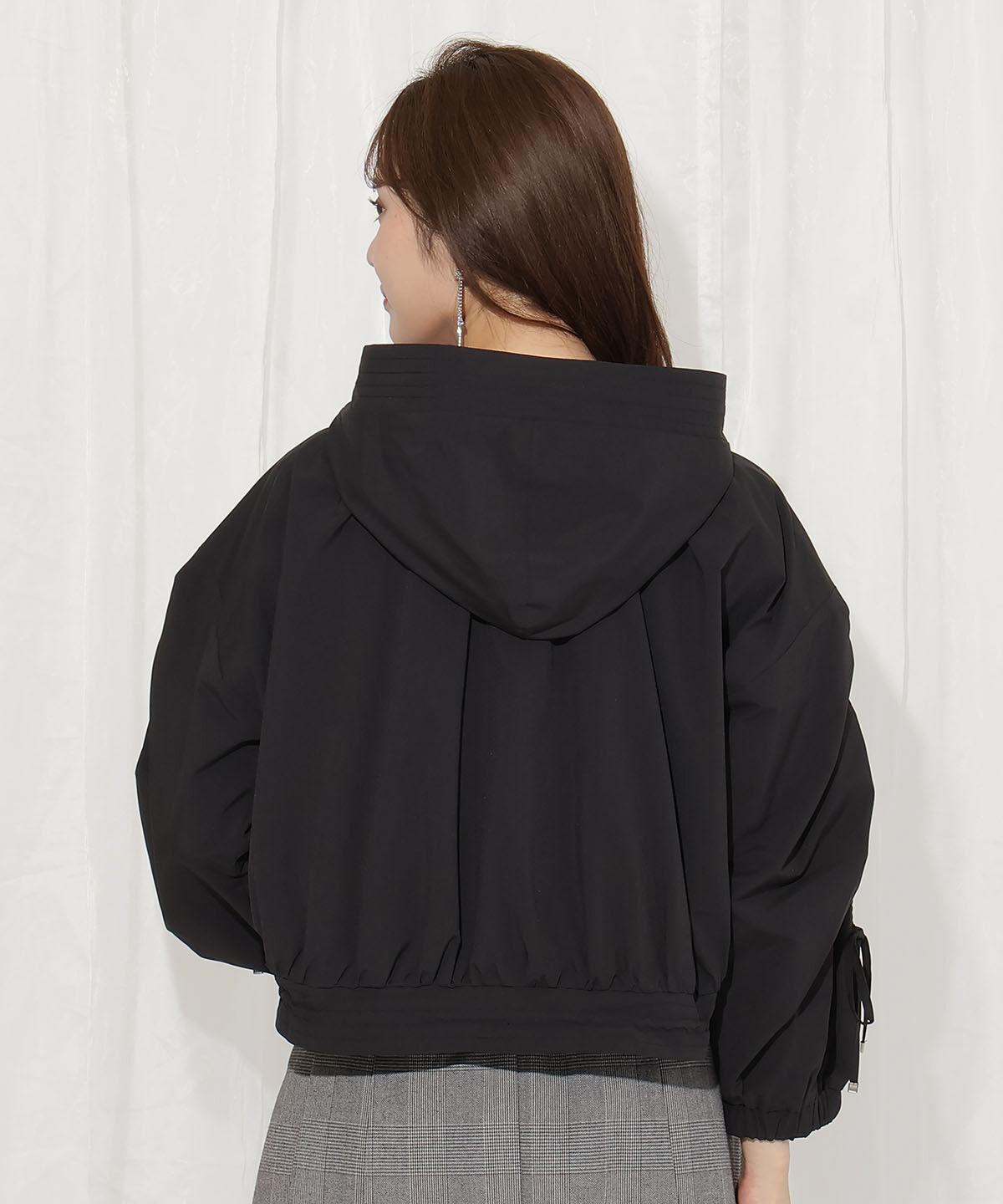 WILLSELECTION「ボリュームスリーブショートブルゾン」|ブルゾン・スタジャン|