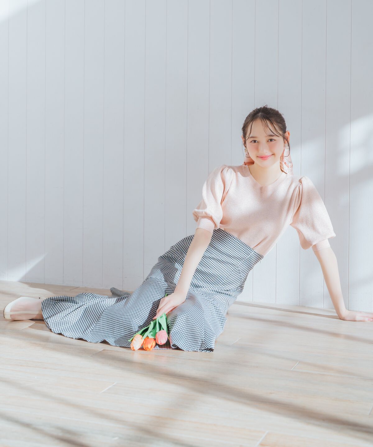 WILLSELECTION「アシメヘムフィッシュテールスカート」|フレア|