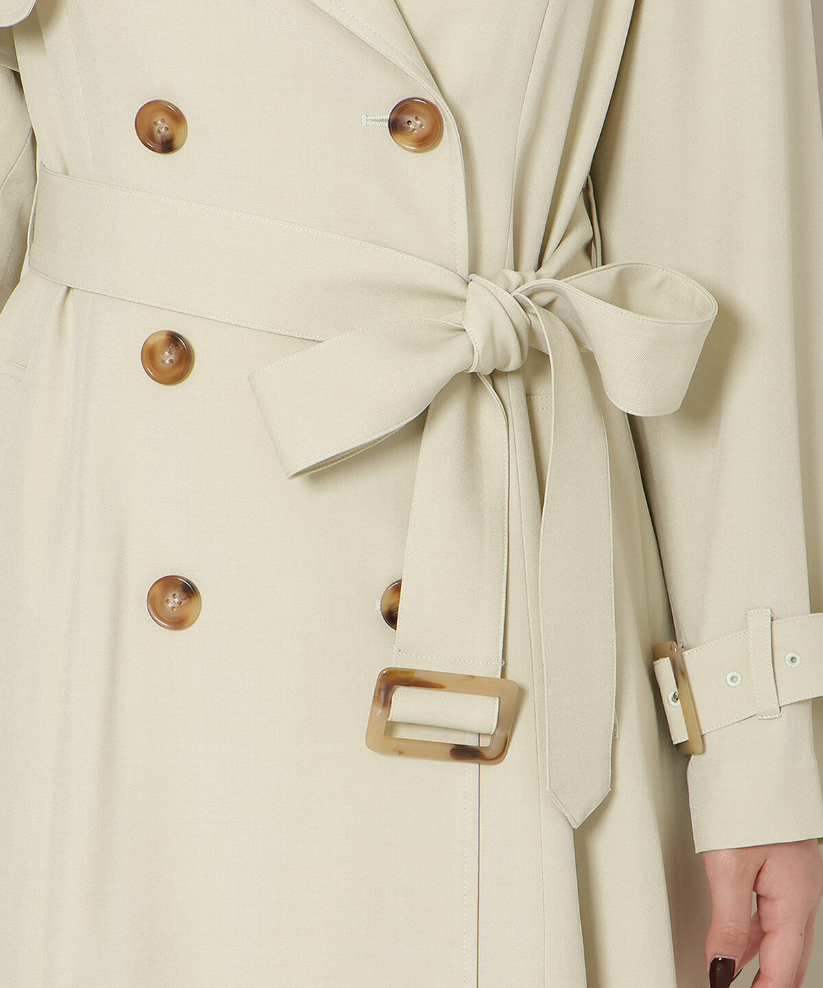 WILLSELECTION「オリジナルフレアトレンチコート」|トレンチコート|