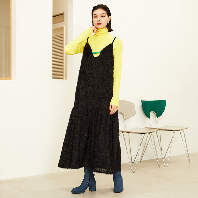 ORiental TRaffic「プラットフォームモカヒールブーツ/31436」|ショートブーツ|