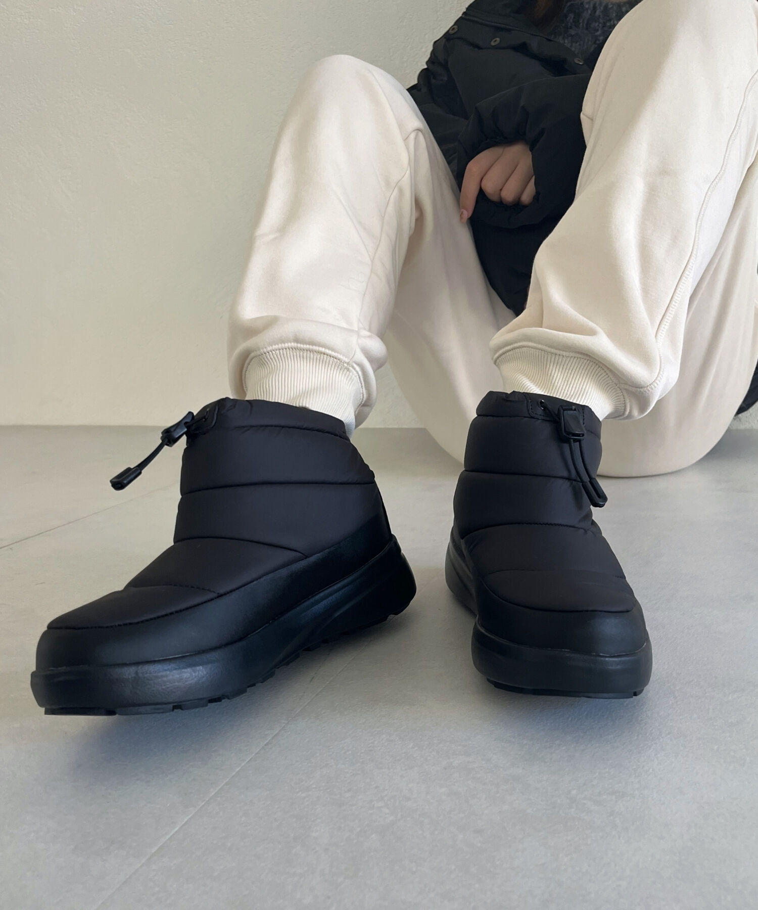 ORiental TRaffic「パデットショートスノーブーツ/OT3404」|レインシューズ|