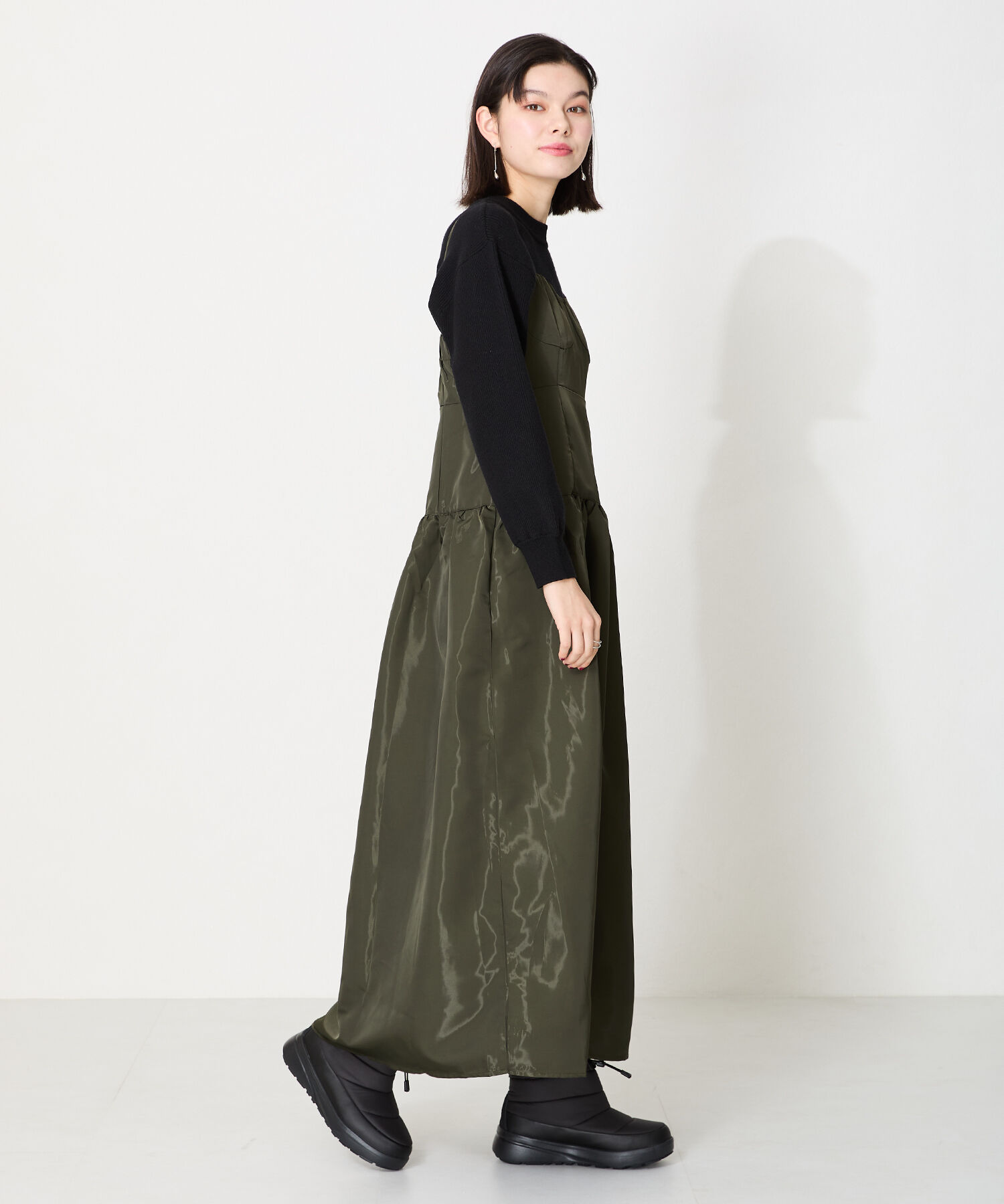 ORiental TRaffic「パデットショートスノーブーツ/OT3404」|レインシューズ|