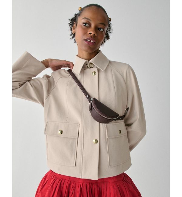 kate spade new york「ケーエスデュオ ダウンタウン レオパード ヘアカーフ クロスボディ バッグ」|ショルダー・メッセンジャー|