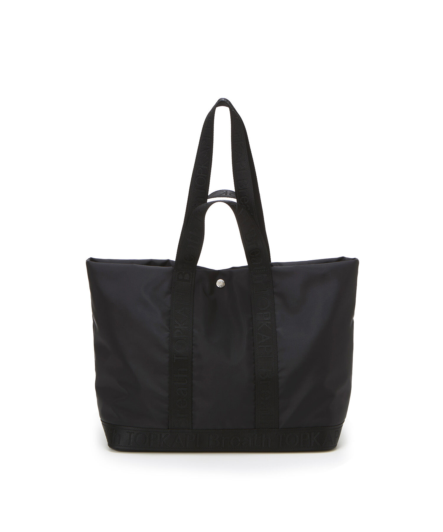 TOPKAPI BREATH「【Breath TOPKAPI】Freely フリーリー ナイロン ロゴテープ ダブルハンドル 2way トートバッグ」|トートバッグ|