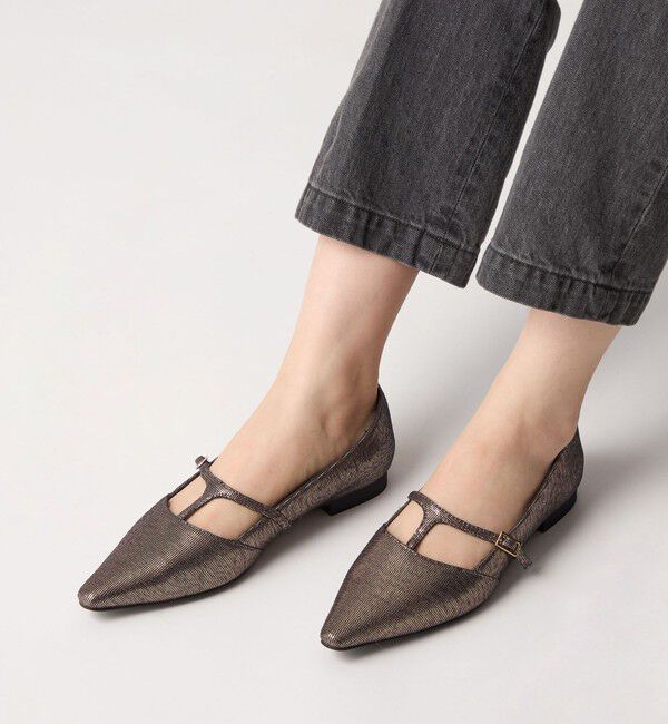 ODETTE E ODILE「＜SY＞ Tストラップ フラット15&uarr;」|パンプス|